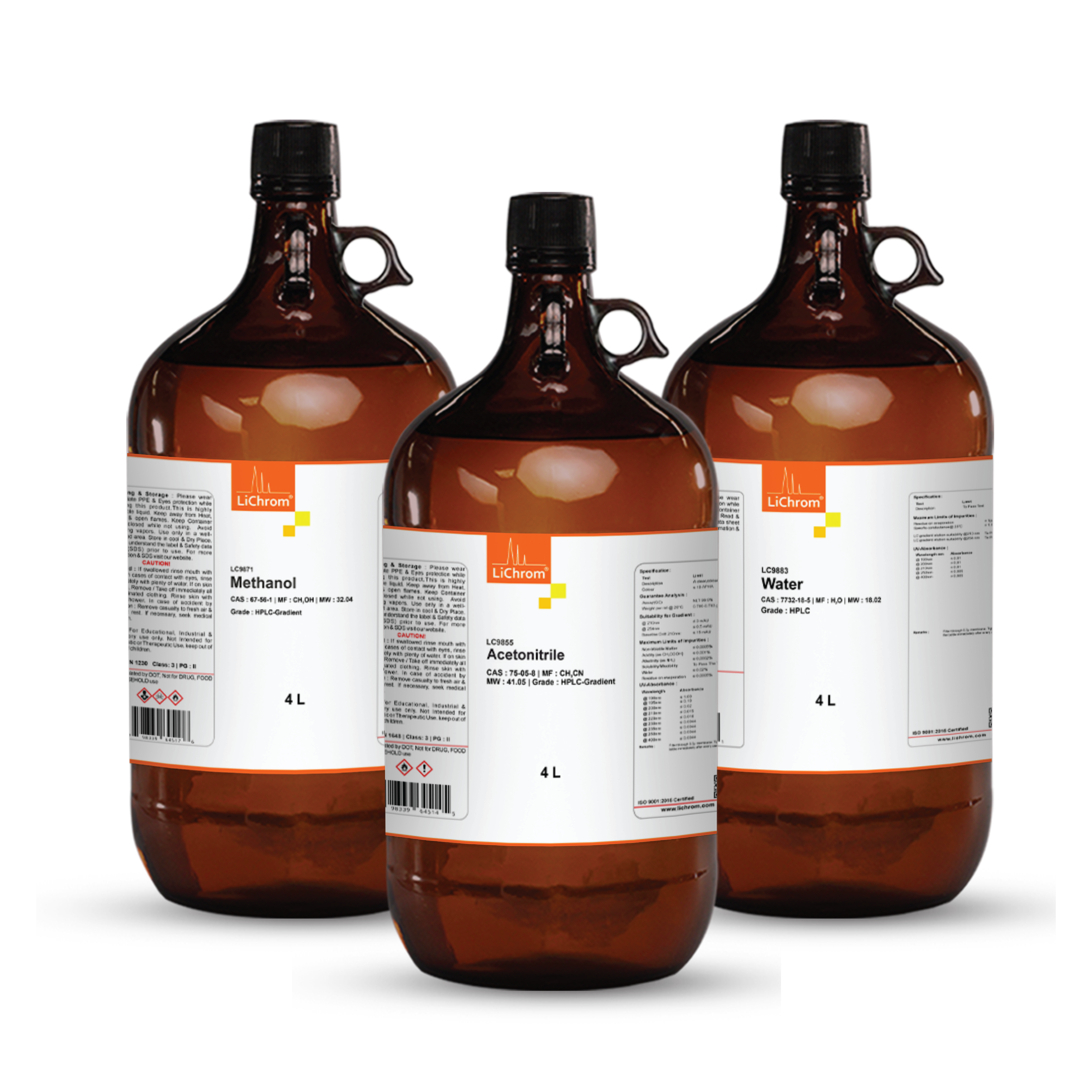 LiChrom-1 ( Acetonitrile HPLC : Methanol HPLC : Water HPLC )